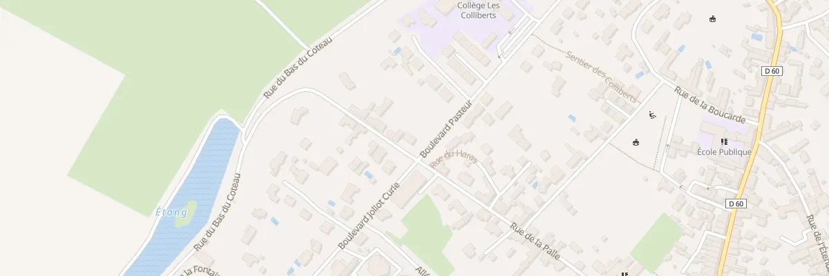 Plan du 1 Bd Pasteur à Saint-Michel-en-l’Herm