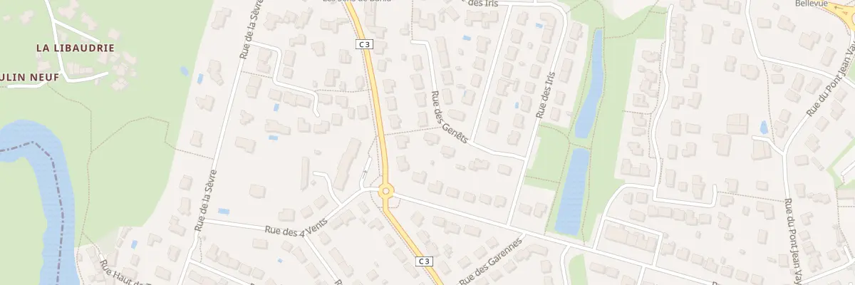 Plan du 10 Rue des genêts à Gétigné