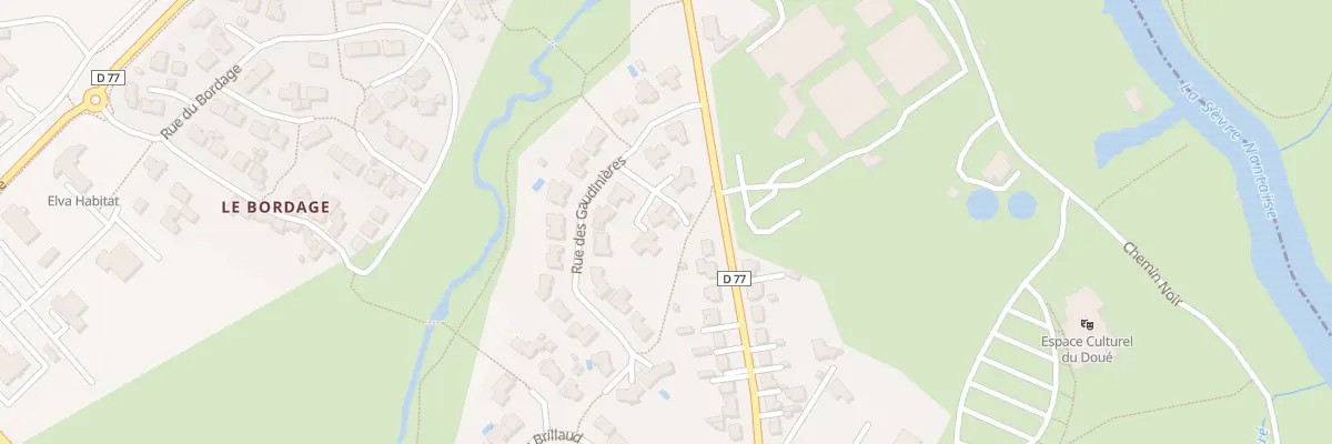 Plan du 7 Rue des gaudinieres à Cugand-la-Bernardière