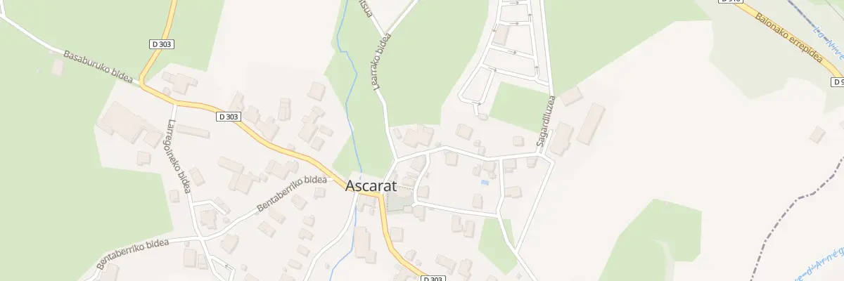 Plan du 15 Elizako karrika à Ascarat