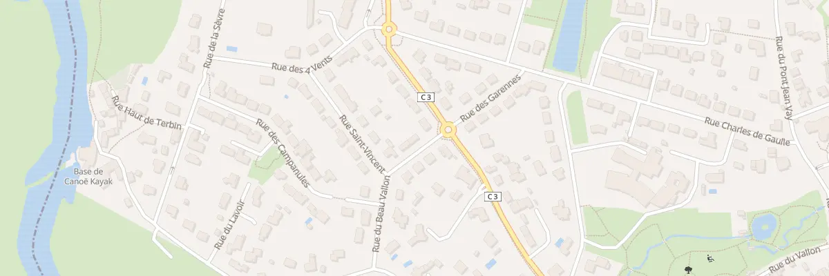 Plan du 2 Rue du connétable à Gétigné