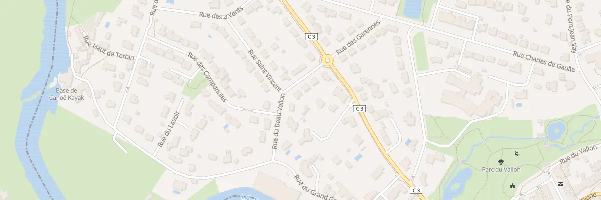 Plan du 5 Rue du connétable à Gétigné
