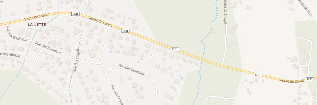 Plan du 27 Rue du Pont Blanc à Saint-Julien-en-Born