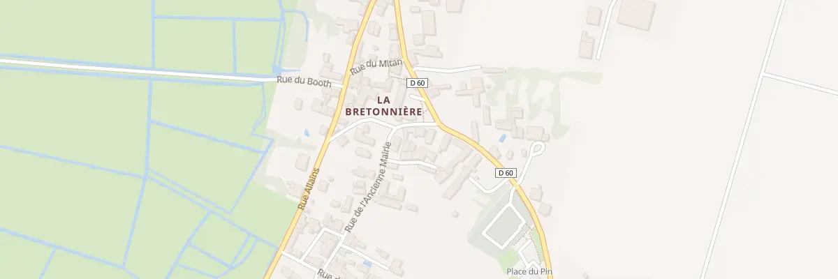 Plan du 5 Pl de l’Église à La Bretonnière-la-Claye