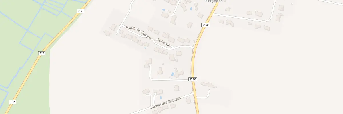 Plan du 5 Rue de la closerie de bellevue à La Bretonnière-la-Claye