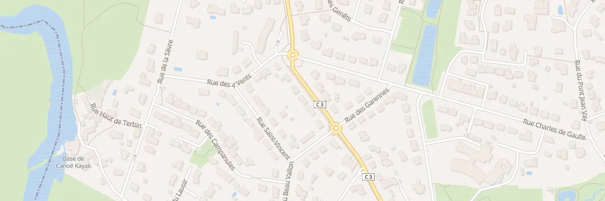 Plan du 21 Rue des moulins à Gétigné