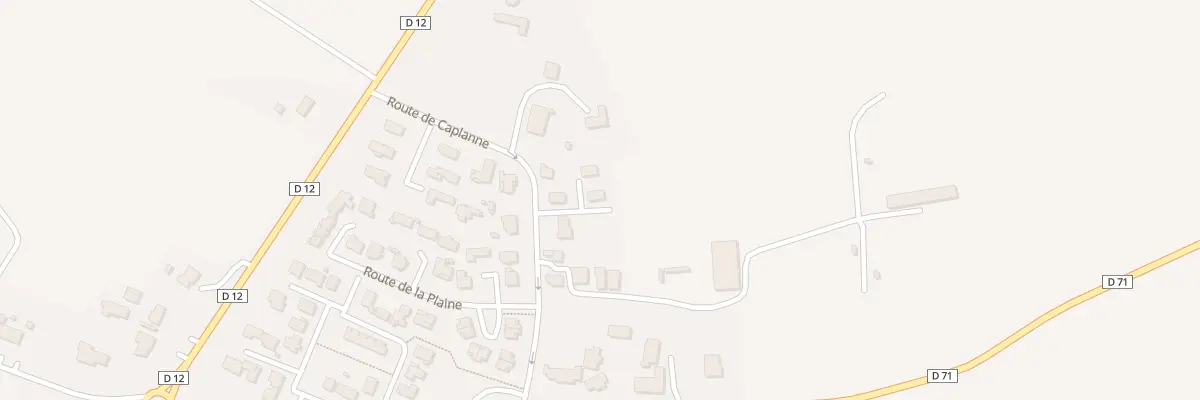 Plan du 210T Rte de Caplanne à Saint-Jean-de-Marsacq
