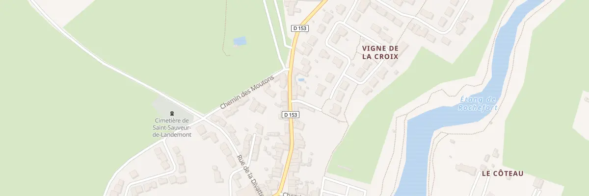 Plan du 40 Rue du Calvaire (Sauveur Lande à Orée d’Anjou