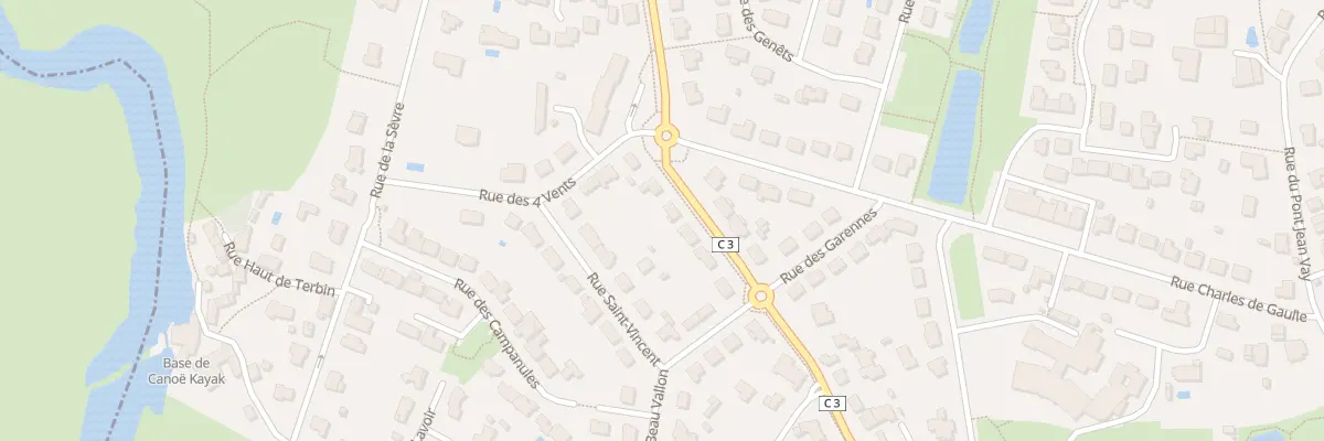 Plan du 23 Rue des moulins à Gétigné