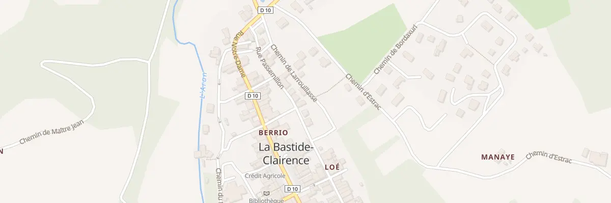 Plan du 165 Rue Saint-Jean à La Bastide-Clairence