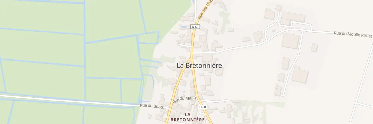 Plan du 2 Rue allains à La Bretonnière-la-Claye