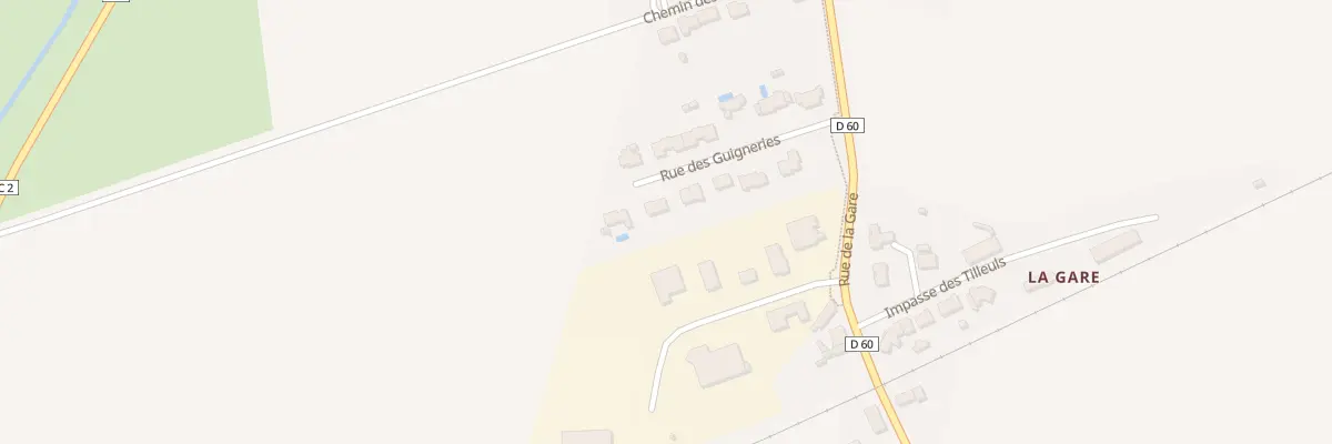 Plan du 9 Rue des guigneries à La Bretonnière-la-Claye