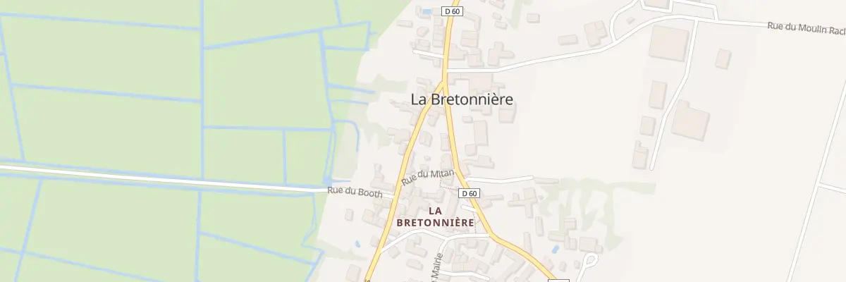 Plan du 1 Rue allains à La Bretonnière-la-Claye