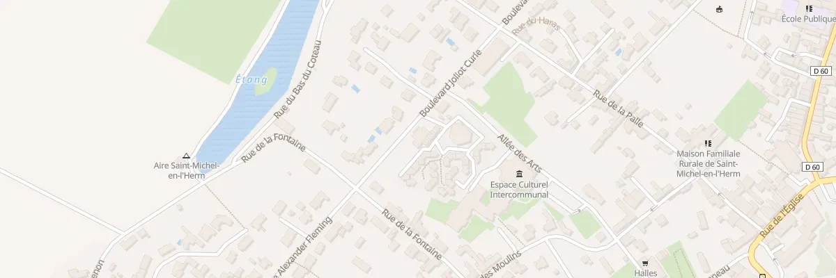 Plan du 9 Bd Joliot Curie à Saint-Michel-en-l’Herm