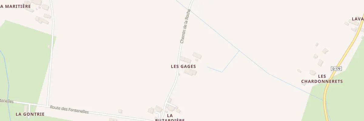 Plan du 5079 Les Gages à Combourtillé
