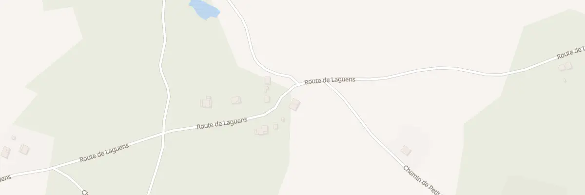 Plan du 4200 Rte de Laguens à Léon