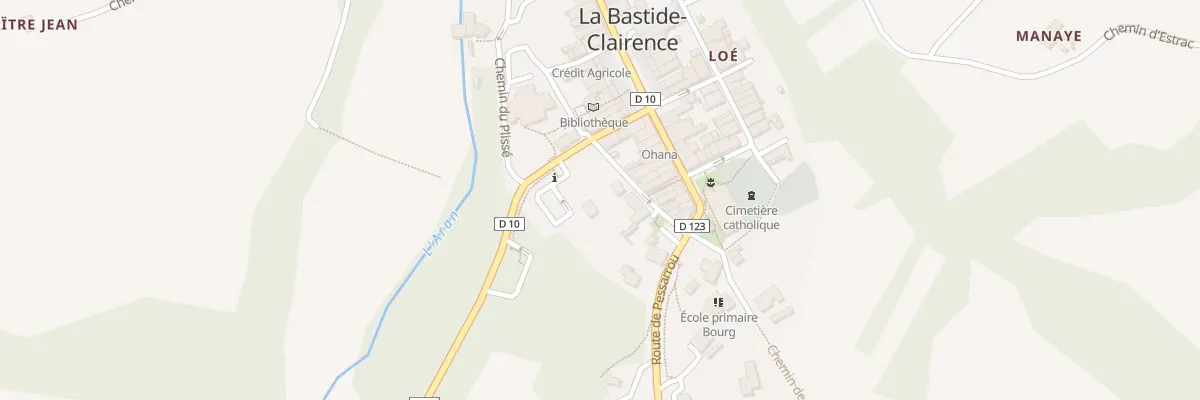 Plan du 50 Rue des Frères à La Bastide-Clairence