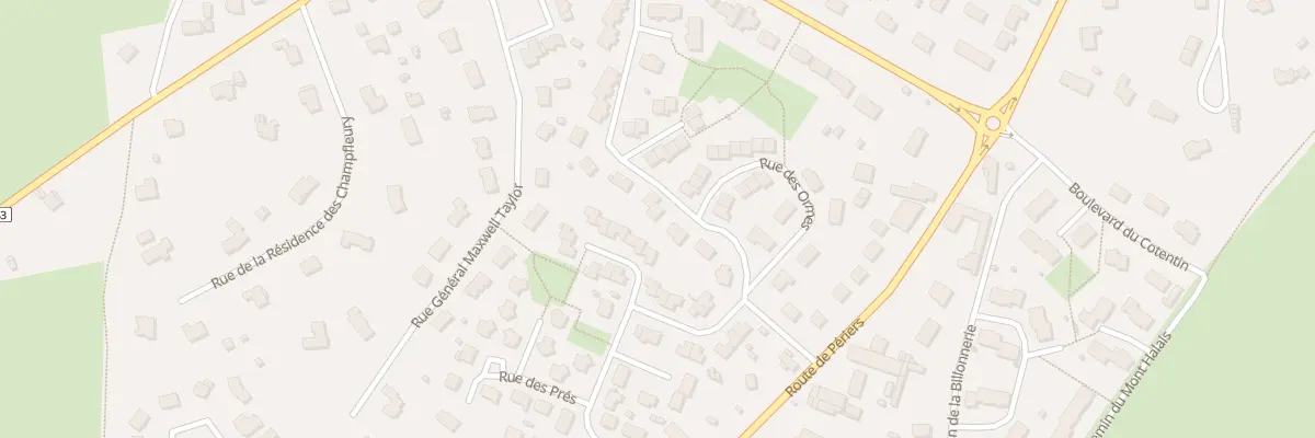 Plan du 30 Rue des Ormes à Carentan-les-Marais