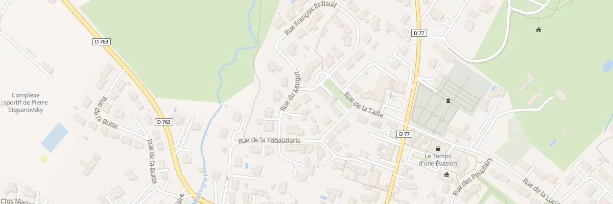 Plan du 11 Rue de la taille à Cugand-la-Bernardière
