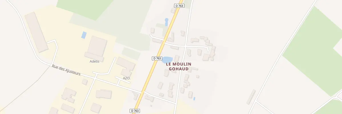 Plan du 102 Le Moulin Gohaud à Vallet