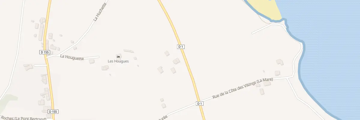 Plan du 12 Rue de la Côte des Vikings à Montfarville