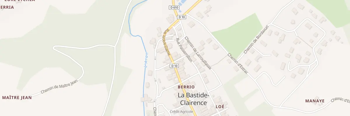 Plan du 5062 Rue Notre-Dame à La Bastide-Clairence