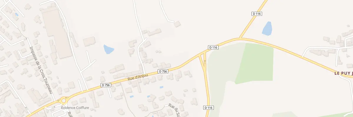 Plan du 73 Rue d’Anjou à Vallet