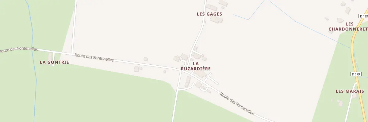 Plan du 1 La Ruzardière à Combourtillé