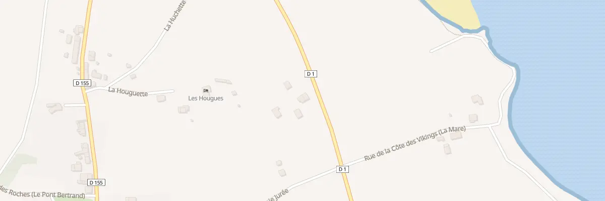 Plan du 14B Rue de la Côte des Vikings à Montfarville