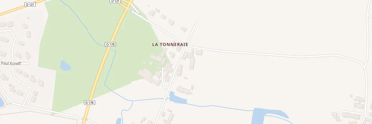 Plan du 18 La Tonneraie à Drouges