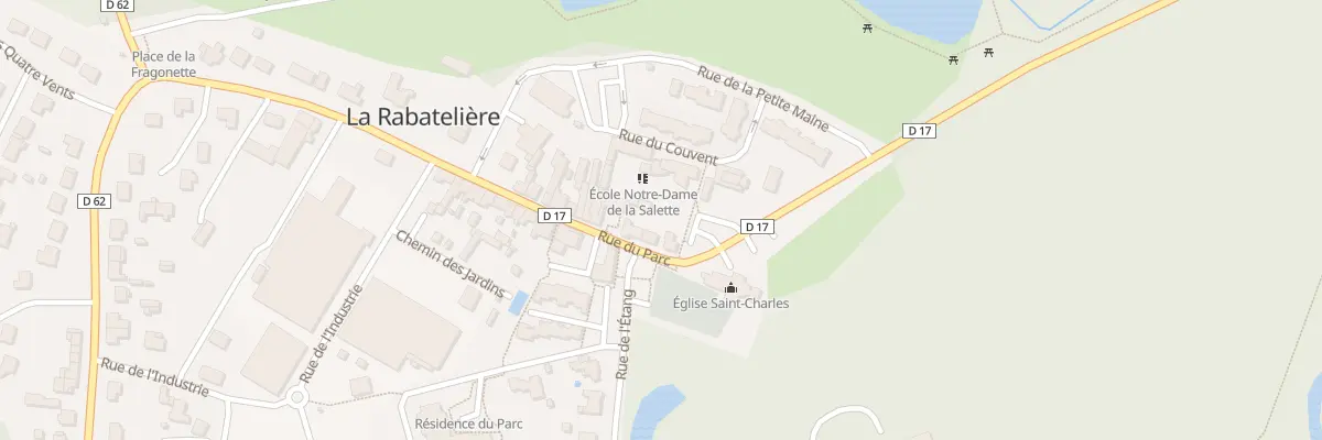 Plan du 12 Rue du parc à La Rabatelière