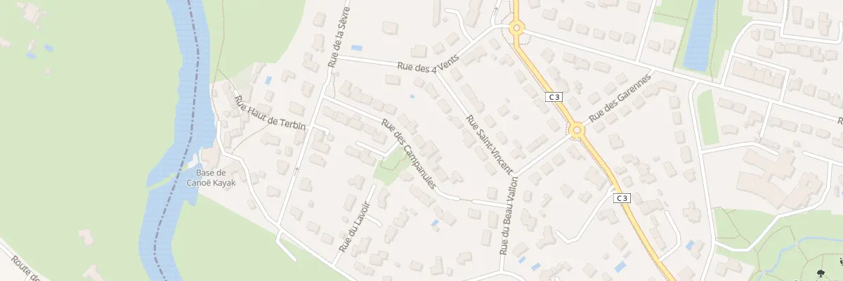 Plan du 15 Rue des campanules à Gétigné