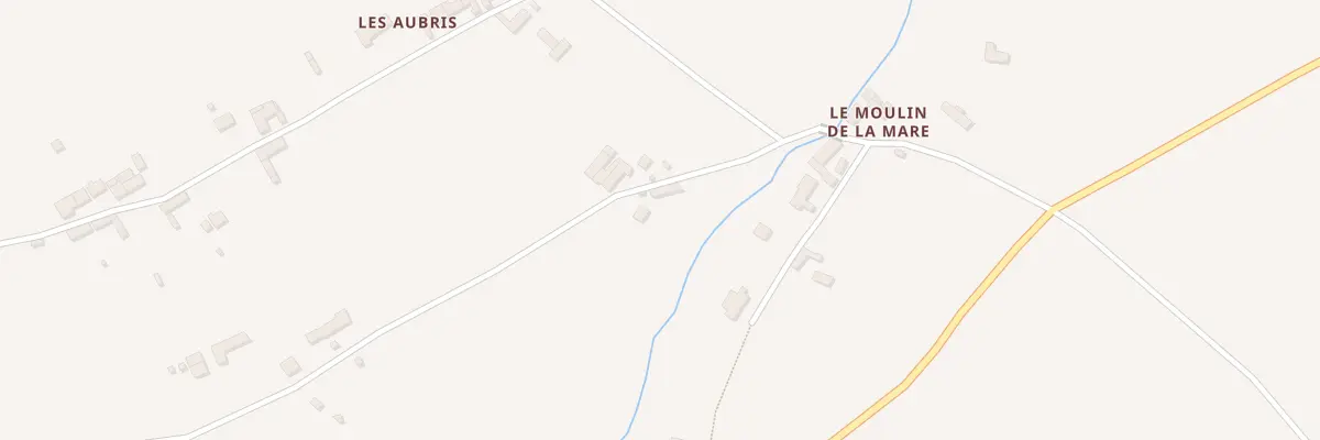 Plan du 235 Le Moulin à Tribehou