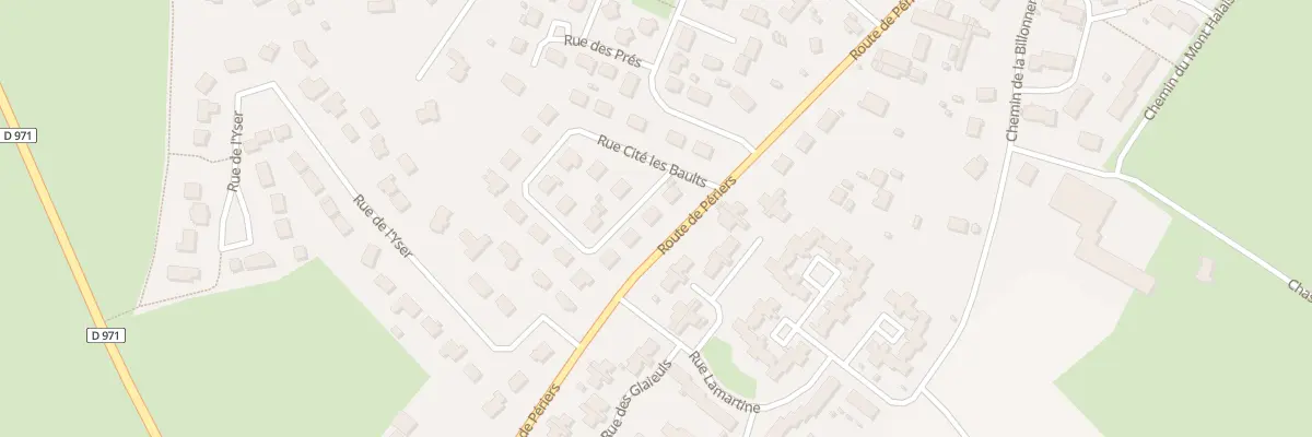 Plan du 32 Rue Cité les Baults à Carentan-les-Marais