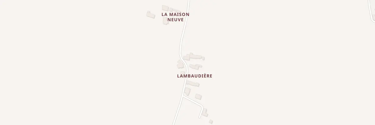 Plan du 1 L’Ambaudière à Chelun