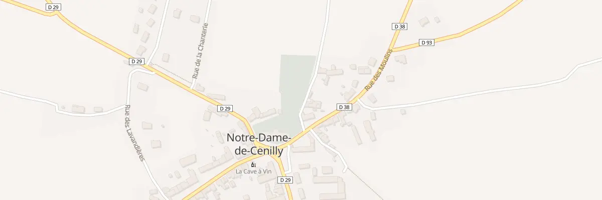 Plan du 2 Imp de la Mairie à Notre-Dame-de-Cenilly