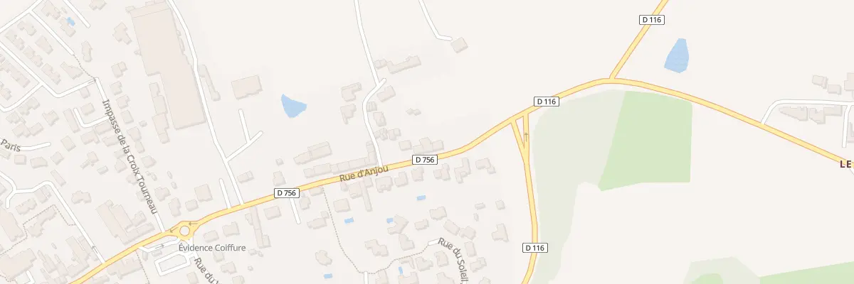 Plan du 71 Rue d’Anjou à Vallet