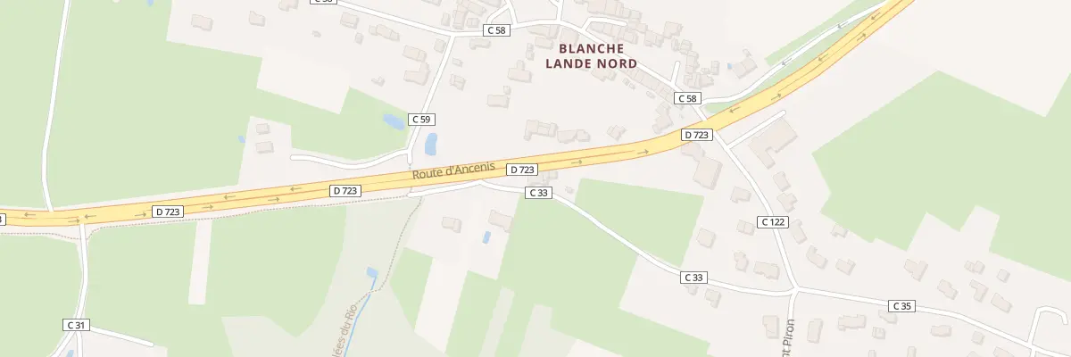 Plan du 254 Che de la Justice à Oudon