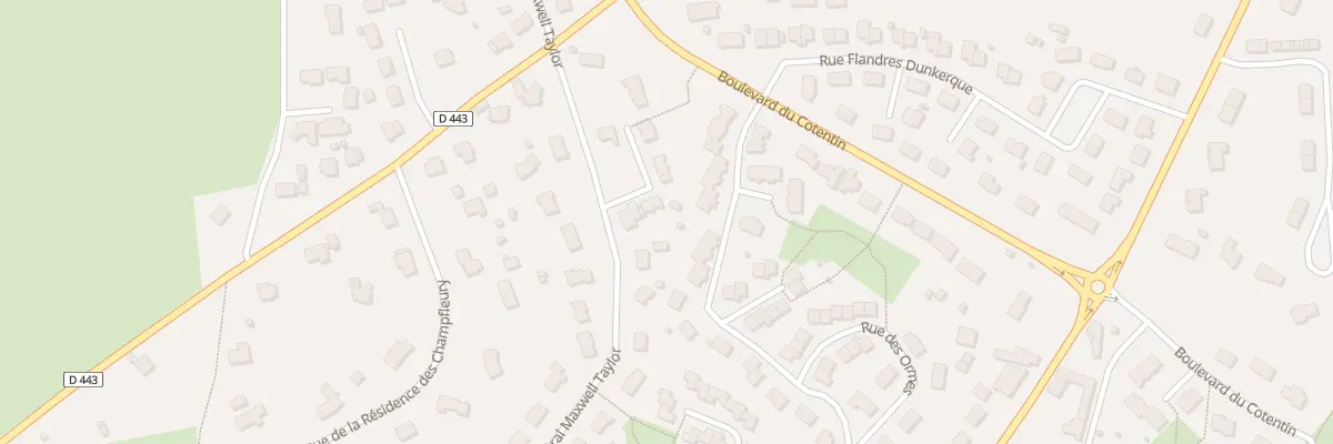 Plan du 21 Rue General Maxwell Taylor à Carentan-les-Marais
