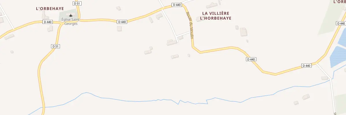 Plan du 5014 La Villiere à Montaigu-les-Bois