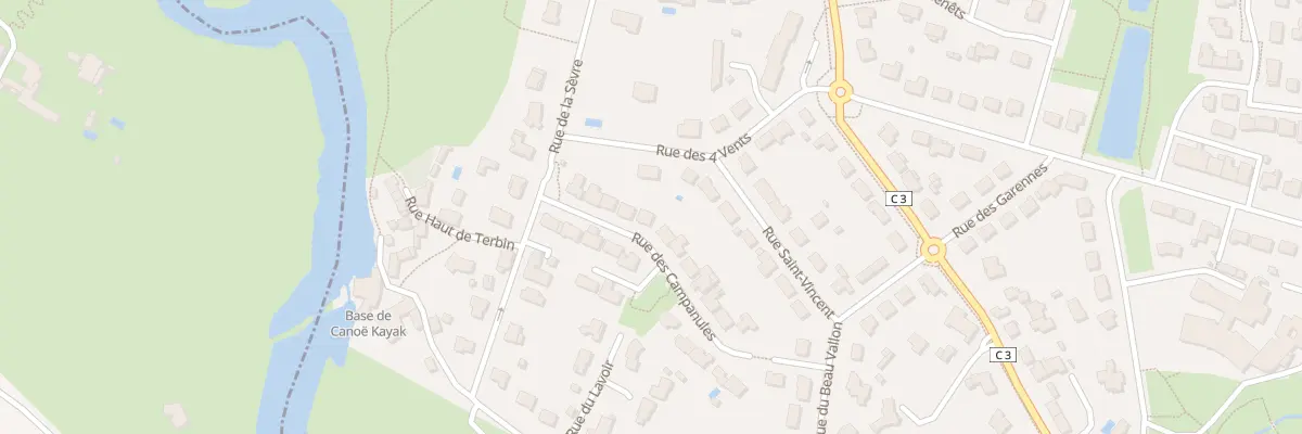 Plan du 9 Rue des campanules à Gétigné