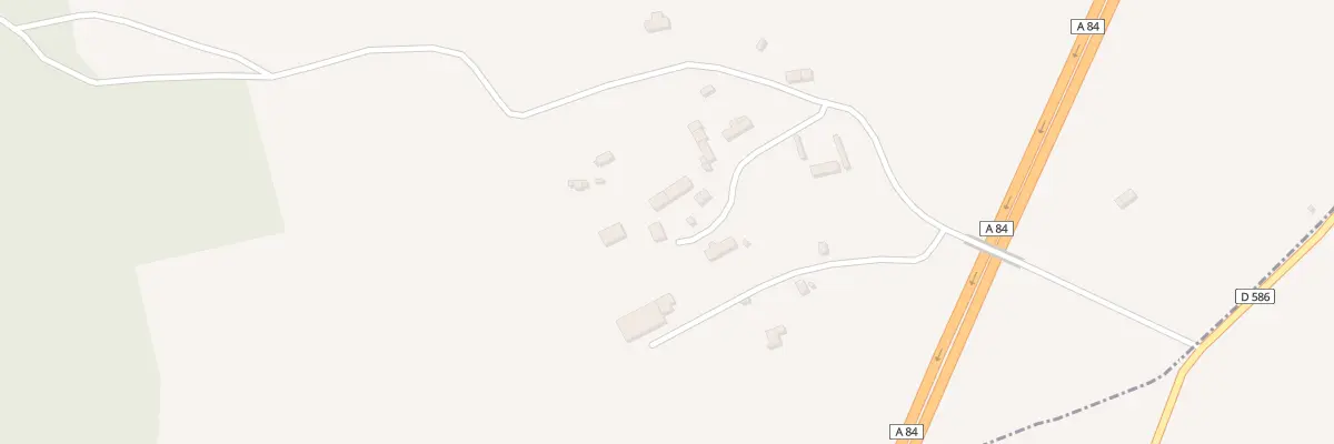 Plan du 6 La Bardellière à La Lande-d’Airou
