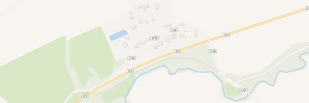 Plan du 18 La Thuellière à Teillé