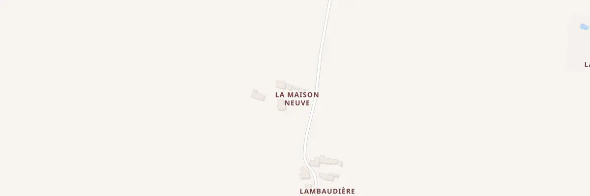 Plan du 5035 La Maison Neuve à Chelun