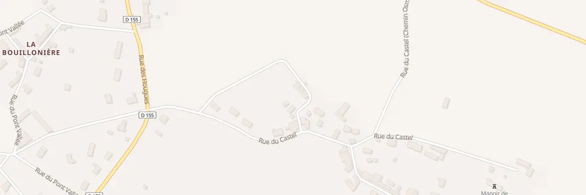 Plan du 20 Rue du Castel à Montfarville