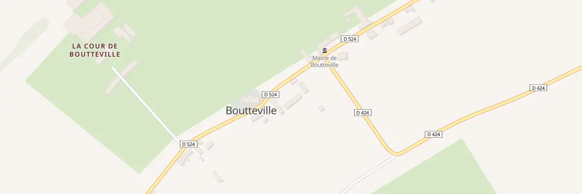 Plan du 5021 Rue de Boutteville à Boutteville
