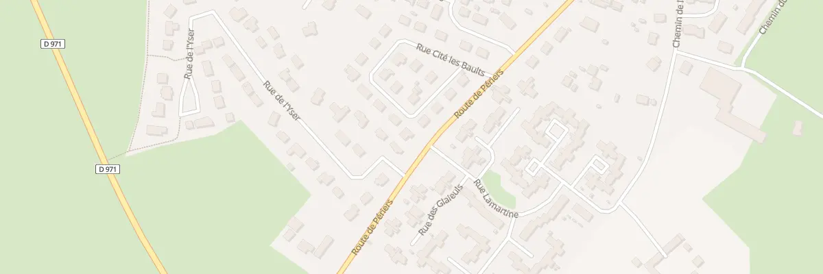 Plan du 26 Rue Cité les Baults à Carentan-les-Marais