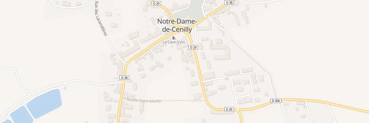 Plan du 10 Rue Thomas d’Ouville à Notre-Dame-de-Cenilly