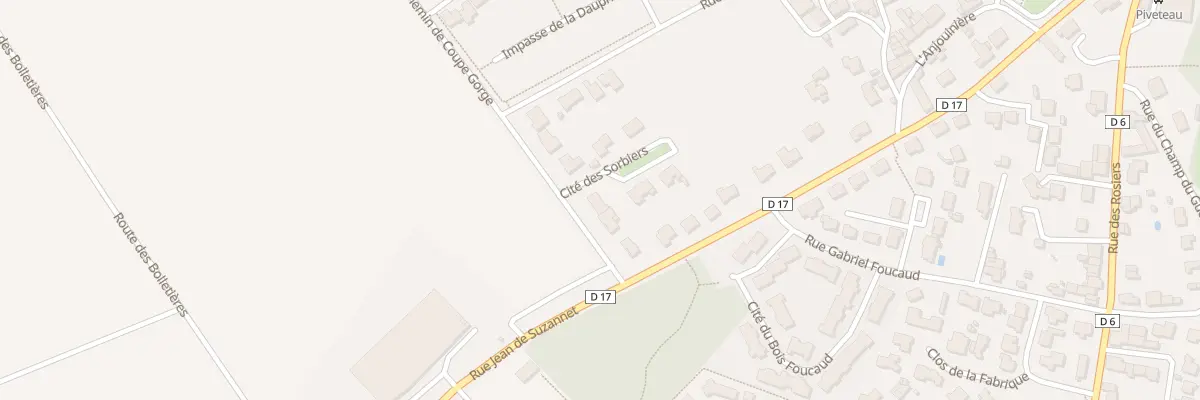Plan du 6 Cité des sorbiers à Chavagnes-en-Paillers
