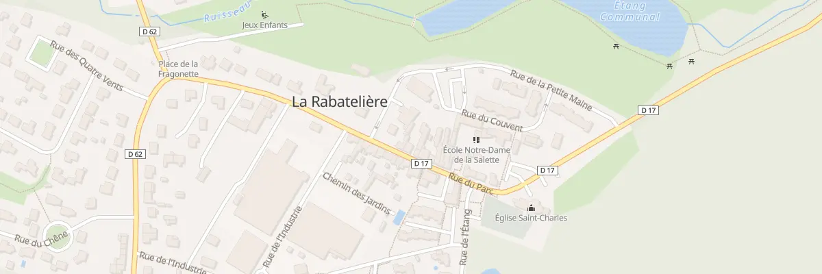 Plan du 26 Rue du parc à La Rabatelière
